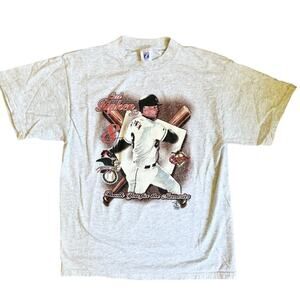 VTG 2001 Cal Ripken Jr 'Thank You for the Memories' Orioles T-shirt SZ L